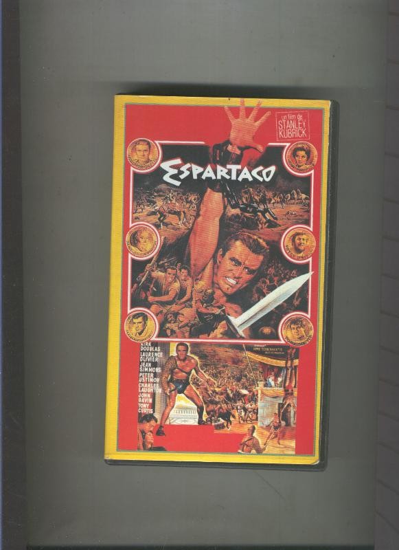 Video VHS: Espartaco (Kirk Douglas)