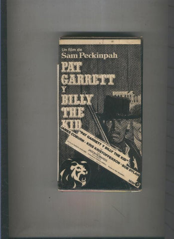Video VHS. Pat Garrett y Billty the Kid (James Coburn-Bob Dylan)