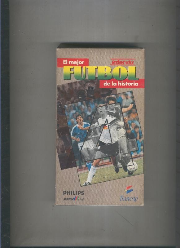 Video VHS. El mejor futbol de la historia