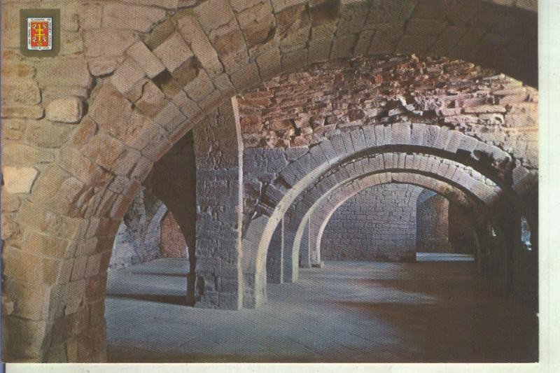 Postal 014257:  Sala de Concilios del Monasterio de San Juan de la Peña, Huesca