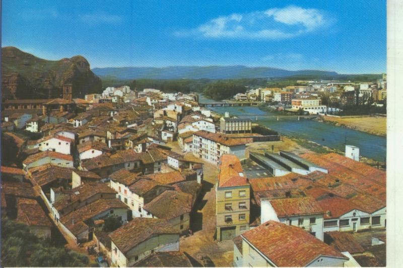 Postal 014262: Vista de Dos Barrios de Najera, Logroño