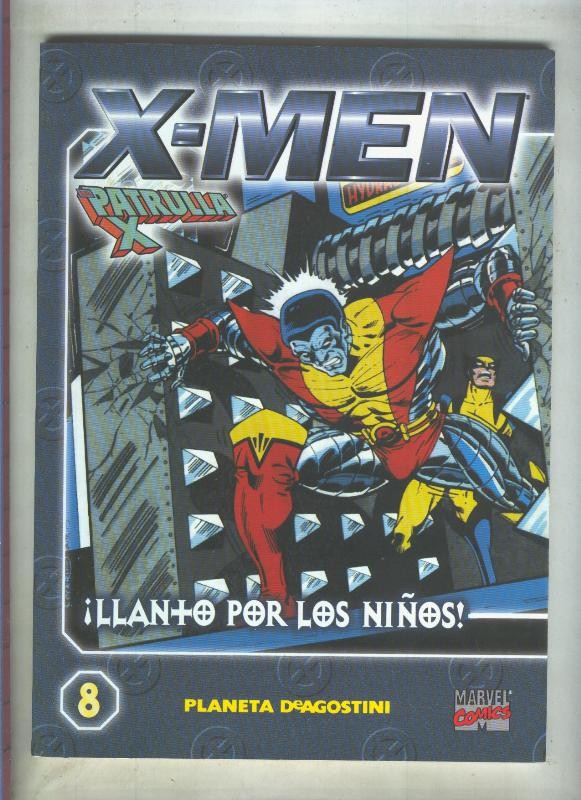 Coleccionable X Men / La Patrulla X numero 08  (subrayado algun credito por dueño original)