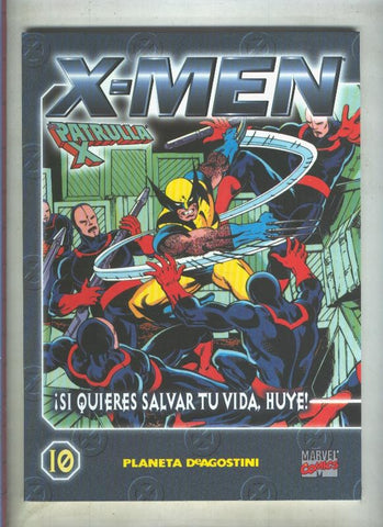 Coleccionable X Men / La Patrulla X numero 10  (subrayado algun credito por dueño original)