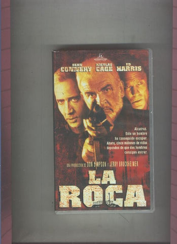 Video VHS: La Roca (Sean Connery-Nicolas Cage)