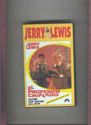 Video VHS: El profesor chiflado (Jerry Lewis)