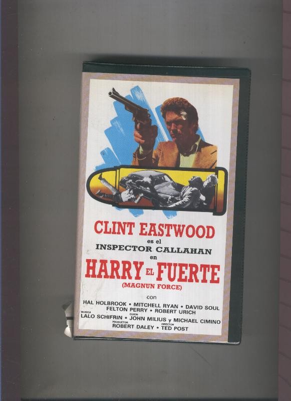 Video VHS: Harry el Fuerte (Clint Eastwood)