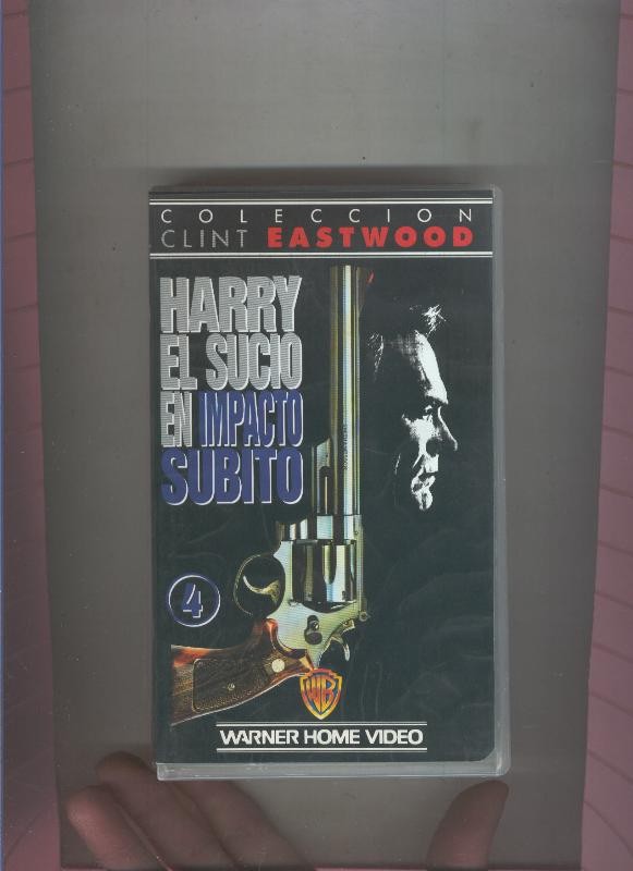 Video VHS: Harry el Sucio en Impacto subito (Clint Eastwood)
