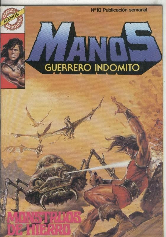Manos numero 10 (numerado 2 en trasera)