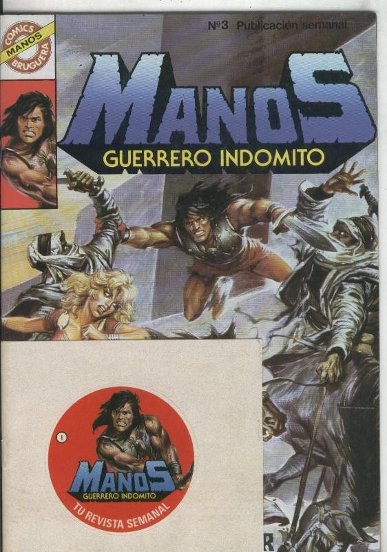 Manos numero 03 (numerado 2 en trasera)