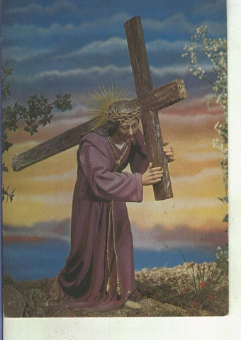 Postal 014306: Cristo con la Cruz