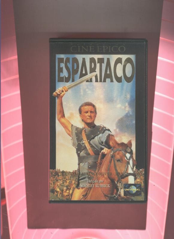 Video VHS Espartaco (Kirk Douglas)