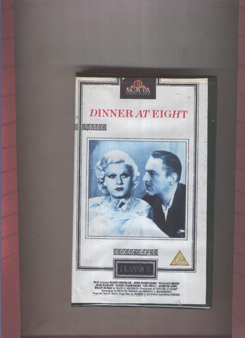 Video VHS: Dinner At Eight