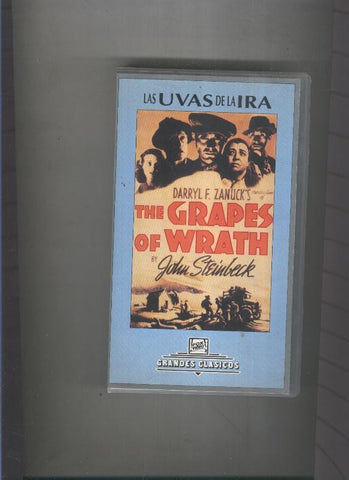 Video VHS: Las uvas de la ira (Henry Fonda)