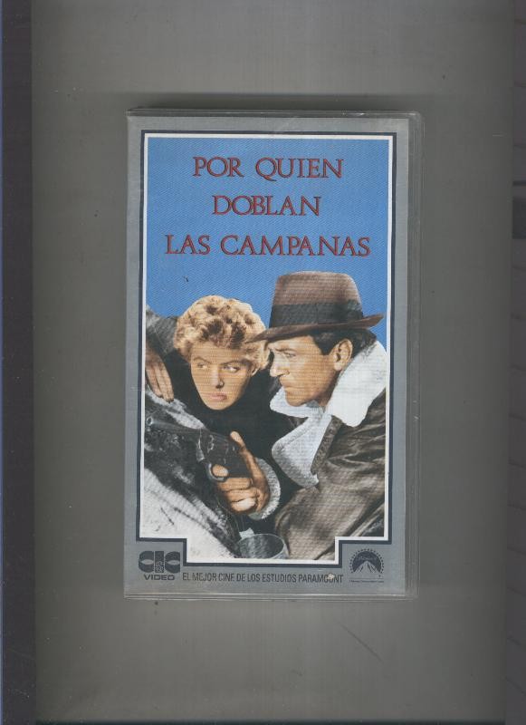 Video VHS: Por quien doblan las campanas (Ingrid Bergman - Gary Cooper)