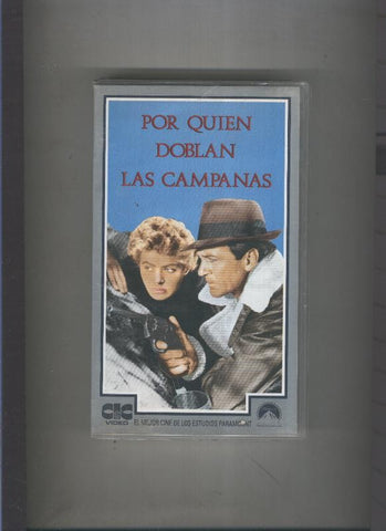 Video VHS: Por quien doblan las campanas (Ingrid Bergman - Gary Cooper)