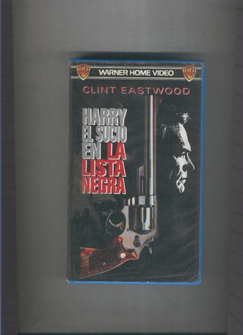 Video VHS: Harry el sucio en la lista negra (Clint Eastwood)