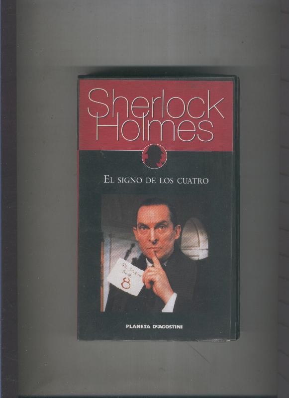 Video VHS: Sherlock Holmes: El signo de los cuatro