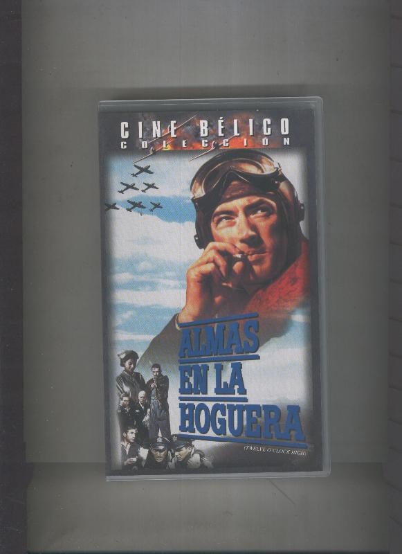 Video VHS: Cine Belico: Almas en la hoguera (Gregory Peck)