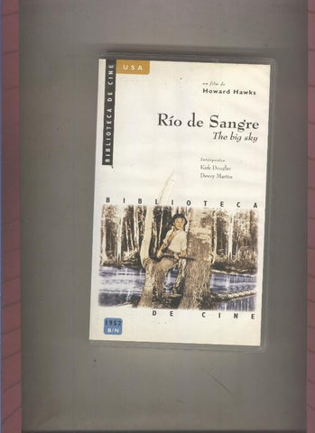 Video VHS: Biblioteca de Cine USA: Rio de Sangre de Howard Hawks