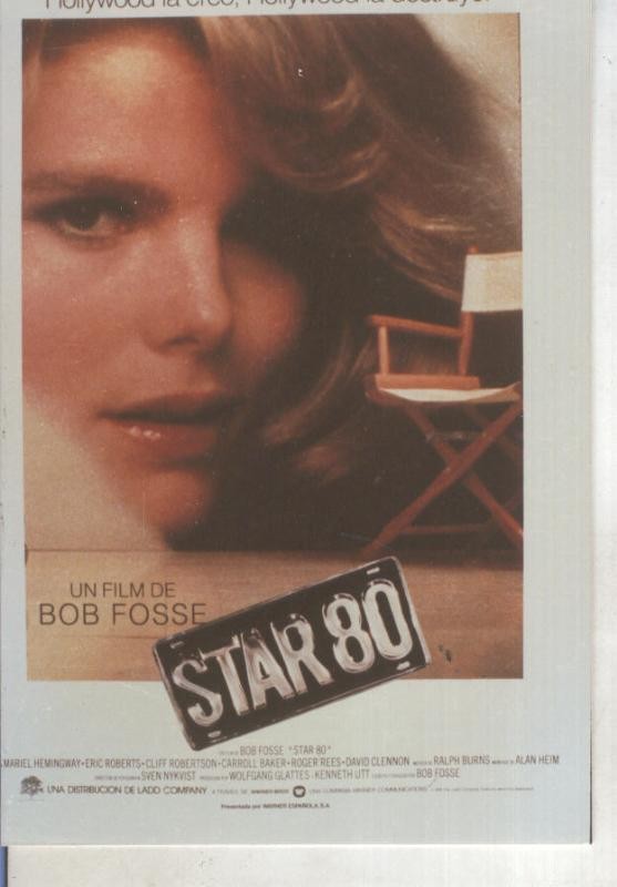 Foto cine 006: Star 80 (Mariel Hemingway-Cliff Robertson)