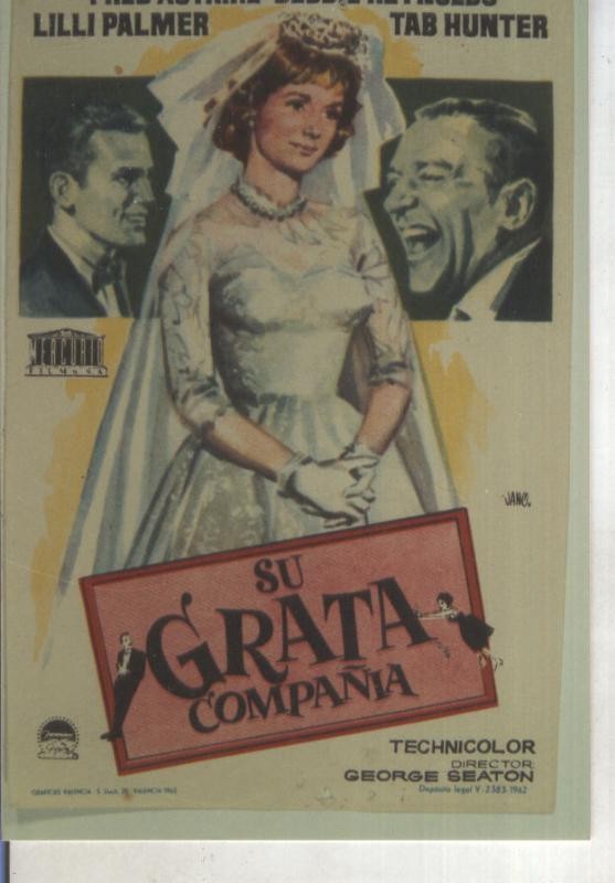 Foto cine 010: Su grata compañia (Fred Astaire-Debie Reynolds)
