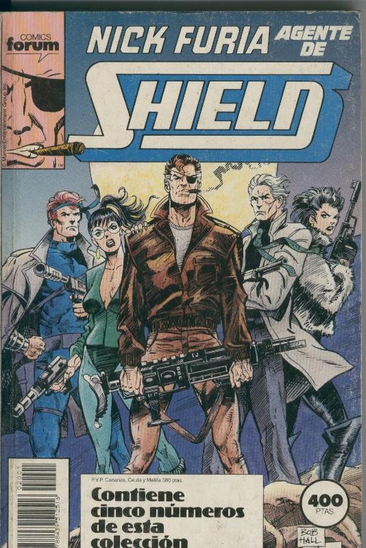 Nick Furia agente de Shield volumen 1, retapado 01 al 05