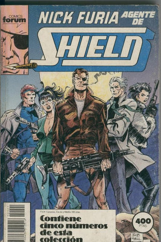 Nick Furia agente de Shield volumen 1, retapado 01 al 05