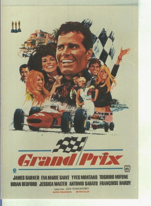 Foto cine 030: Grand Prix (James Garner-Yves Montand)