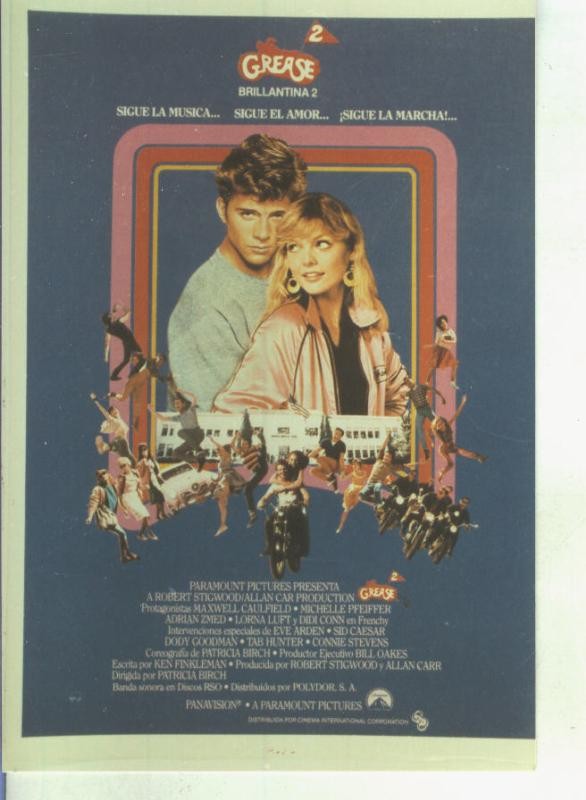Foto cine 031: Grease 2 (Maxwell Caufield-Michelle Pfeifer)