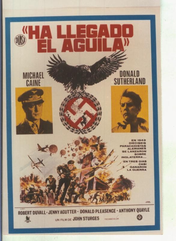 Foto cine 037: Ha llegado el aguila (MIchael Caine-Donald Sutherland)