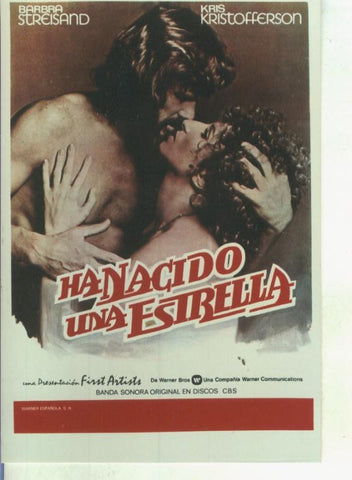 Foto cine 038: Ha nacido una estrella (Barbra Streisand-Kris Kristofferson)