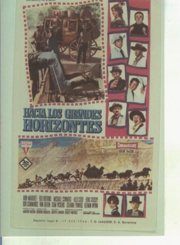 Foto cine 040: Hacia los grandes horizontes (Ann Margret-Red Buttons)