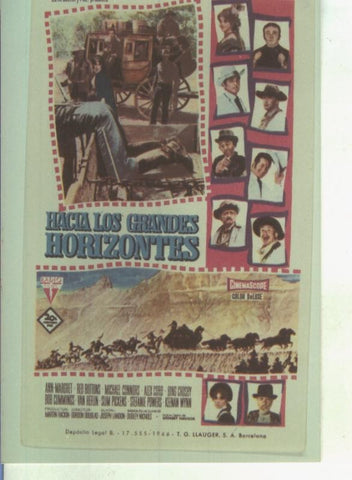Foto cine 040: Hacia los grandes horizontes (Ann Margret-Red Buttons)