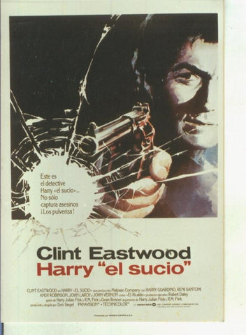 Foto cine 044: Harry el sucio (Clint Eastwood)