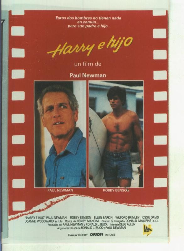 Foto cine 047: Harry e hijo (Paul Newman)