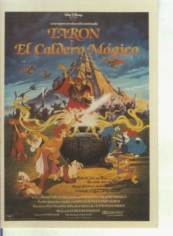 Foto cine 052: Tarot y el caldero magico (Walt Disney)