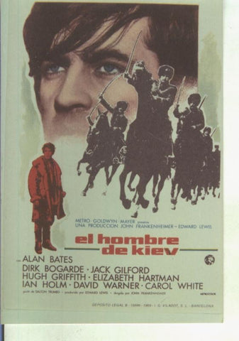 Foto cine 068: El hombre de Kiev (Alan Bates - Dirk Bogarde)