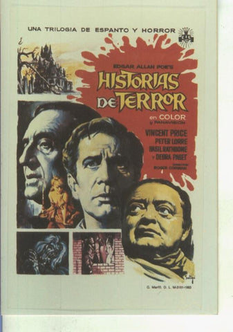Foto cine 073: Historias de terror (Vincent Price)