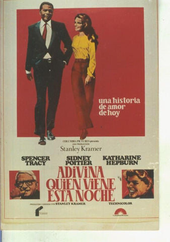 Foto cine 079: Adivina quien viene esta noche (Spencer Tracy-Sidney Poitier)