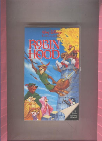 Video VHS: Walt Disney Los Clasicos: Robin Hood