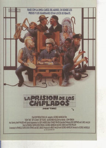 Foto cine 087: La prision de los chiflados 