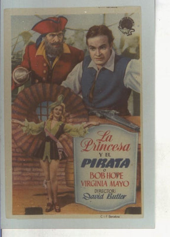 Foto cine 093: La princesa y el pirata (Bob Hope-Virginia Mayo)
