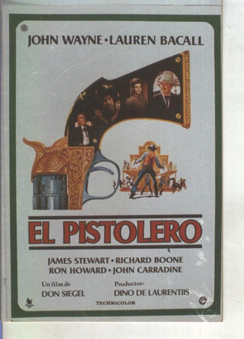 Foto cine 103: El pistolero (John Wayne-Lauren Bacall)
