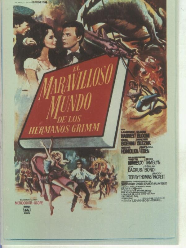 Foto cine 114: El maravilloso mundo de los hermanos Grimm (Laurence Harvey)