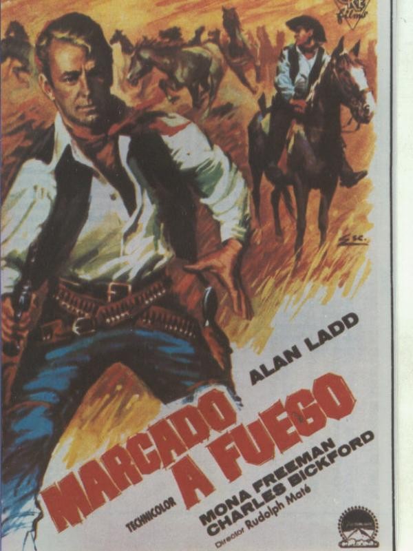 Foto cine 122: Marcado a fuego (Alan Ladd)