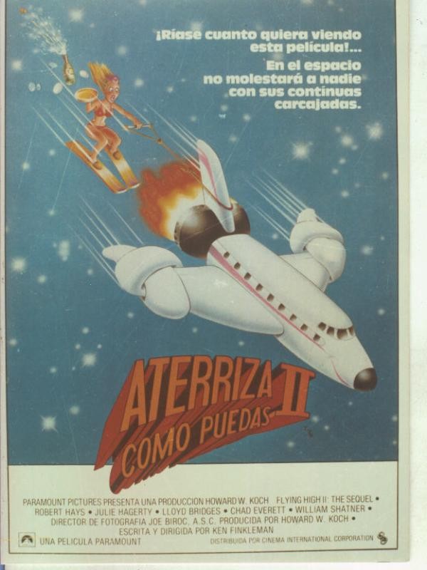 Foto cine 131: Aterriza como puedas II (Chad Everett)