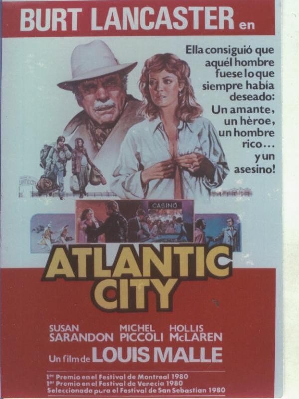 Foto cine 133: Atlantic City (Burt Lancaster-Susan Sarandon)