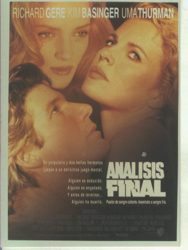 Foto cine 148: Analisis final (Richard Gere-Kim Basinger)