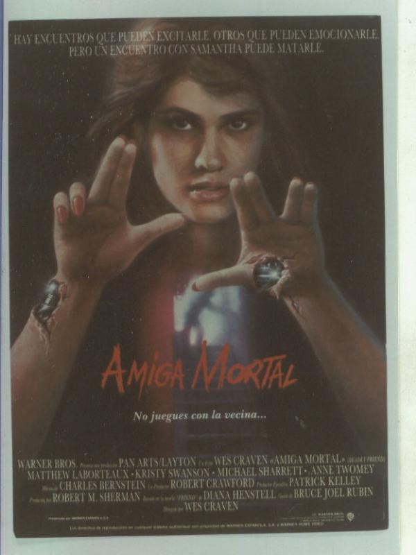 Foto cine 153: amiga mortal (Kristy Swanson)