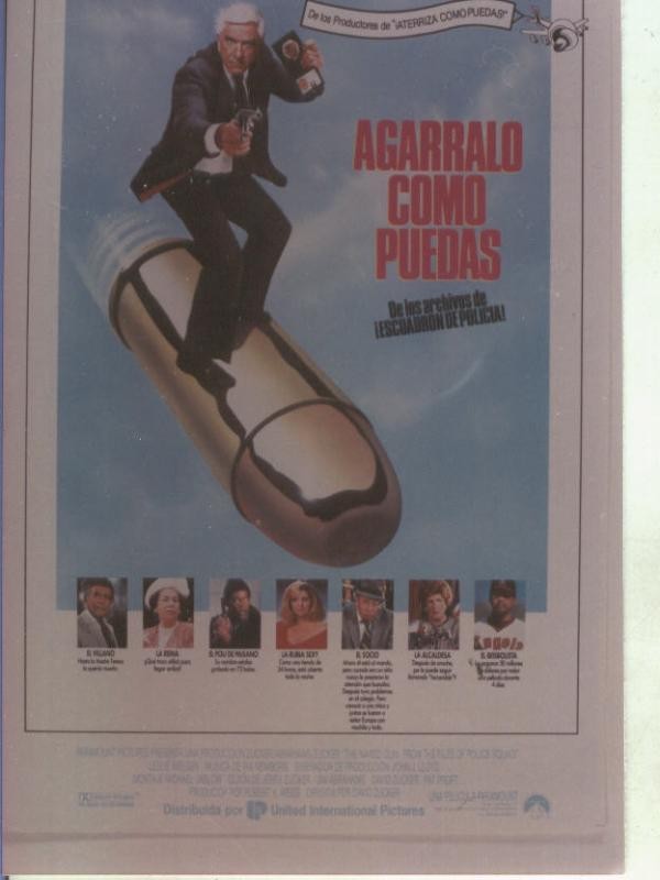 Foto cine 174: Agarralo como puedas (Leslie Nelsen)